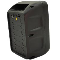 Портативна бездротова колонка валізу ESS-105 з Led підсвічуванням USB, SD, FM, AUX Bluetooth зі світломузикою акумуляторна музична, міні-валіза