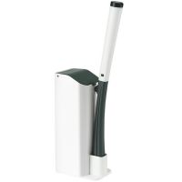Універсальна щітка для прибирання туалету MTS clip type removable Toilet brush йоржик для унітазу, набір щіток зі змінними насадками і миючим засобом