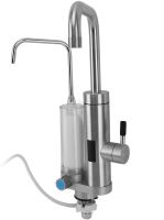 Проточный водонагреватель Faucet ZSWK-D02 с LCD дисплеем с фильтром для очистки воды, Электрический нагреватель в виде крана 220V нижнее подключение