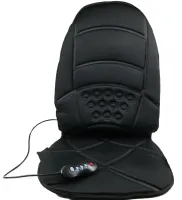 Массажная накидка с подогревом Massage Cushion HL-889B для сидения в автомобиле, Чехол с массажером для кресла LY-408 от сети и прикуривателя
