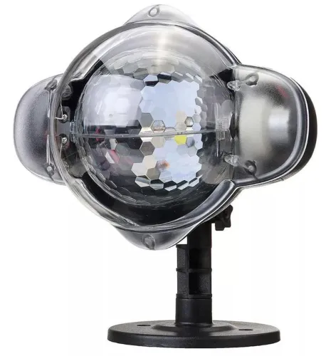 Вуличний лазерний LED проектор Christmas Snowfall Projector WL-808 снігопад з пультом, Світлодіодний Новорічний дискошар, Новорічна Вулична підсвітка 