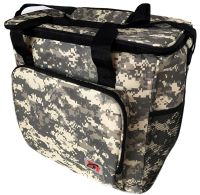 Туристическая термосумка Cooling Bag на 32 литра для продуктов напитков, Походный термо бокс холодильник 38x25x33см на плечо для пикника Пиксельный