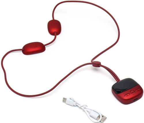 Розумний електричний масажер для шиї Neck Massager LY-480 імпульсний підвісний міні-масажер для шийного відділу з постійною температурою і дисплеєм