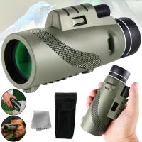Ручний монокуляр Bedell VEN-1199 зі збільшенням 40x60 монокль із подвійним фокусуванням 18.5 мм міні-телескоп із нічним баченням для спостереження в чохлі