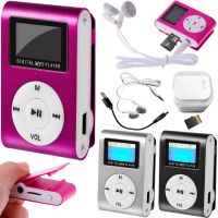 Міні MP3-плеєр Toto TPS - 02 With Display Earphone портативний медіа плеєр з LCD дисплеєм і кліпсою для кріплення MP3 WMA microSD USB 48Х28Х12 см