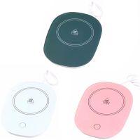 Подогреватель чашек Automatic Thermostatic coaster LSK-1502 для чая и кофе, Нагреватель подставка Lucky чашки с подогревом до 55°C от сети 220В