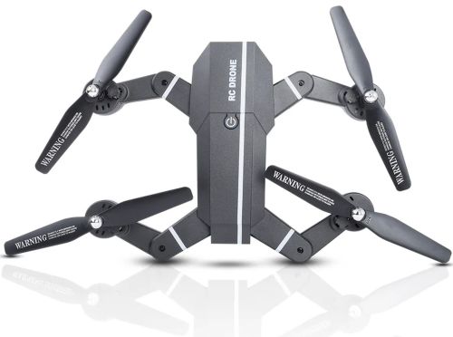 Складаний акумуляторний квадрокоптер RC Drone 8807 FPV C HD WiFi камерою барометром, чотирьох осьовий дрон, коптер з функцією повернення CTW 8807W