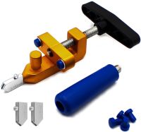 Алмазний склоріз Glass Cutter Tile JNZ-GC01 2 в 1 роликовий ніж різак 3-15 мм ручний інструмент для різання скла, плитки та кераміки AND 96-10