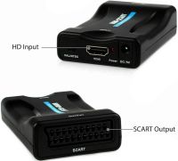 Конвертер видео Scaler Converter H70 HDMI на SCART адаптер переходник для преобразования цифрового сигнала в аналоговый, видеоконвертер 1080p DC 5В