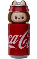 Дитяча плюшева іграшка The Monsters Labubu Coca Cola 15 см, М'яка колекційна фігурка сюрприз Лабубу в банці Кока кола для дітей