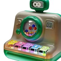 Дитяче іграшкове піаніно Montessori MSS-011 зі світловими і звуковими ефектами, електронний синтезатор Beiyu з імітацією спалаху камери для дітей