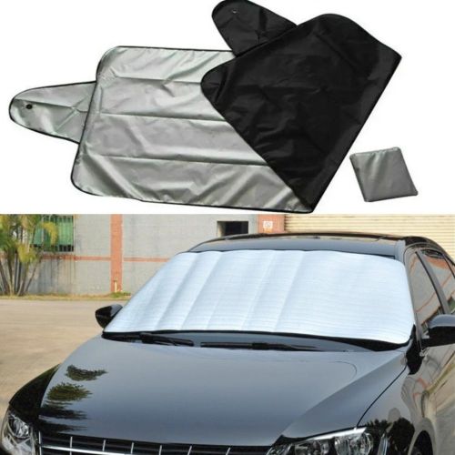 Двостороння накидка чохол на лобове скло автомобіля Winter Windshield Cover 150х70 см від снігу, сонця і льоду, автомобільний чохол від замерзання