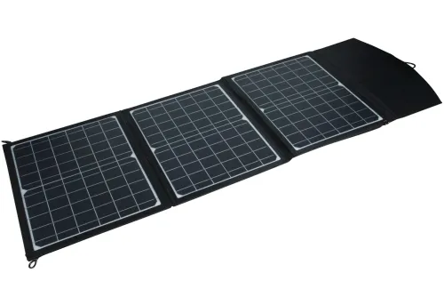 Складна портативна сонячна панель GD-ZD1845 45W 17.8 V на 3 секції з USB для зарядки телефону, Водонепроникна гнучка батарея 45Вт для кемпінгу