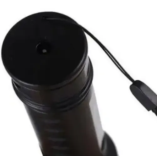 Ручний акумуляторний ліхтарик X-Balog BL YW-037 3W з гнучкою LED лампою і сонячною панеллю Туристичний ліхтар Power Bank Yawang для кемпінгу Чорний