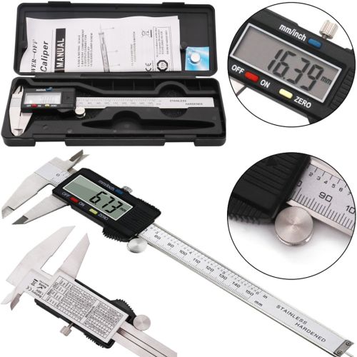 Електронний штангенциркуль Digital Caliper з LCD мікрометром у кейсі цифровий штанген циркуль