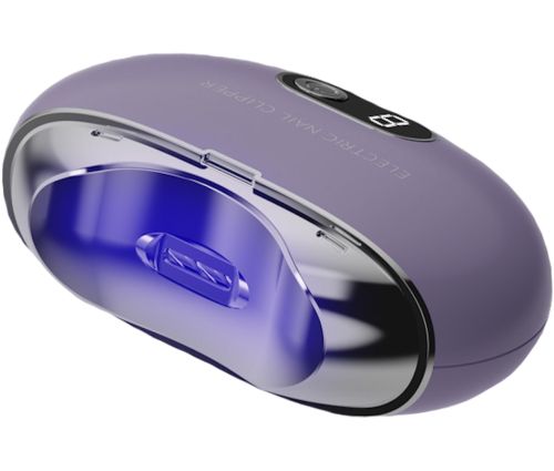 Автоматическая электропилка триммер для стрижки ногтей R6Y8 Nail Clipper AND263 аккумуляторная пилочка MAG-654, электрические кусачки с дисплеем USB
