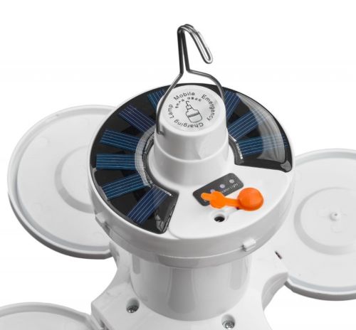 Універсальний складаний ліхтар Solar Emergency Charging Lamp BL - 2029 підвісна LED лампа для кемпінгу з USB, акумуляторна на сонячній батареї