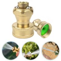 Універсальна насадка-розпилювач води Schmidt Brass Nozzle, Латунна насадка регульований розпилювач на садовий шланг для поливу та аерації