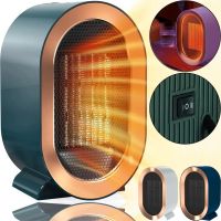 Настільний керамічний обігрівач тепловентилятор Indoor Heater XH-1201 1200W, підлоговий електричний тепловентилятор PTC 2 режими від мережі 220В