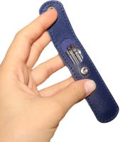 Косметологічний набір інструментів для чищення вух Tool Set 6 в 1 видалення вушної сірки нержавіюча сталь 6 шт, Ухочистка з футляром