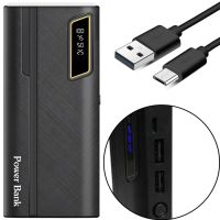 Зарядное устройство УМБ Power Bank 50000 mAh UN-3104 2xUSB, Портативная батарея повербанк Внешний аккумулятор зарядка для телефона с фонариком