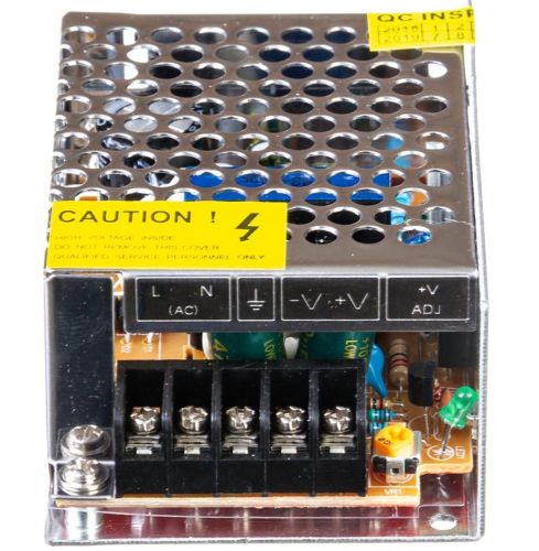Универсальный блок питания адаптер Ataba 24V 2A 48W S-48-24 Metall для SMD светодиодных лент мониторов в металлическом корпусе на 5 A