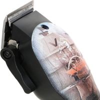 Акумуляторна машинка для стрижки волосся VGR V-690 чоловіча професійна машинка для окантовки бороди і вусів з функцією тримера і 4 насадками USB