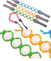 Роликовый массажер для шеи и спины Multi functional HX-8866 massager Ленточный массажер-лента massger thread Body Massage Roller Rope