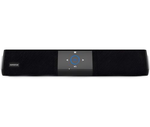 Портативна Bluetooth колонка Hopestar A3 бездротова акумуляторна блютуз акустика з сенсорним управлінням і підсвічуванням NFC MP3 AUX USB Black