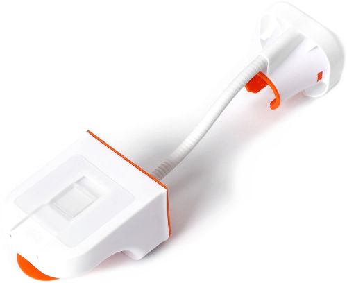 Настенный держатель для фена и душа Hair Dryer Holder Hands Free подвесное вращающиеся крепление органайзер с подставкой для ванных принадлежностей