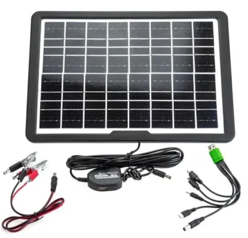 Портативна сонячна панель для зарядки мобільних пристроїв 15W, з Multi USB портом CL-1615 Solar Panel зарядка від сонця для повербанка телефону