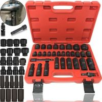 Набір торцевих шестигранних головок Piece Tool Set 1/2 " 31шт в кейсі, ударні головки 8-32mm з подовжувачем і кутовий насадкою 31 предмет у валізі