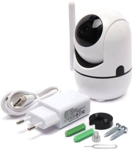 Поворотна IP-камера Smart Camera Y13G 2.0 Мп бездротова Wi-Fi камера відеоспостереження з розпізнаванням осіб і записом відео на карту microSD TF