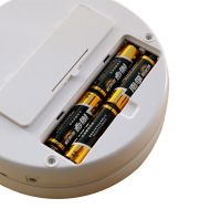 Настольное круглое косметическое зеркало с LED подсветкой My Fold Away для макияжа, Складное увеличительное 10x зеркало трансформер с органайзером