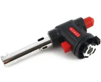Портативний газовий пальник на балончик Multi Purpose Torch № 504 з туристичний різак з п'єзопідпалом регулюванням полум'я ручний газовий паяльник