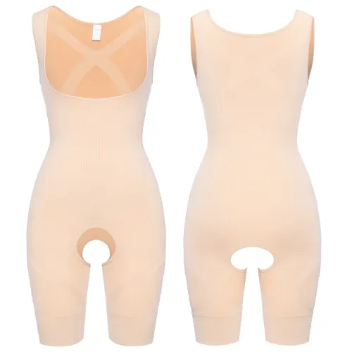 Професійне коригуючий білизна комбідрес Slim Shapewear жіночий стягуючий для схуднення і корекції фігури з бретельками S / M L / XL XXL / XXXL