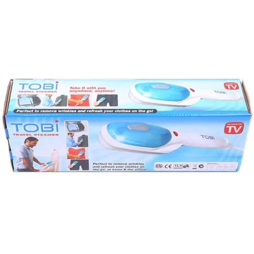Ручний відпарювач Tobi Travel Steamer 2078 DJV 562 N 800W для одягу, Парогенератор, Парова щітка праска тобі Тревел Стімер, Пароочисник від мережі
