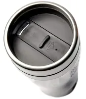 Автоматична прозора кружка мішалка Auto Stirring Mug 400 мл, Термокружка шейкер з міксером для розмішування кави, смузі коктейлів на батарейках