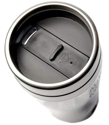 Автоматична прозора кружка мішалка Auto Stirring Mug 400 мл, Термокружка шейкер з міксером для розмішування кави, смузі коктейлів на батарейках