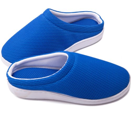 Бамбукові капці Cool Bamboo Anti-Fatigue Gel Slippers для зняття втоми ніг 41 розмір, розслаблювальні гелеві капці з піни з ефектом пам'яті