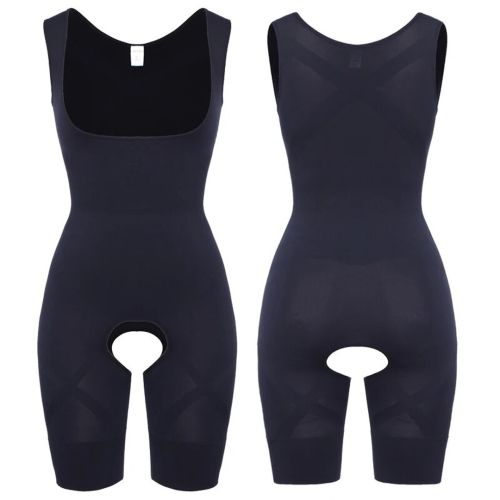 Професійне коригуючий білизна комбідрес Slim Shapewear жіночий стягуючий для схуднення і корекції фігури з бретельками S / M L / XL XXL / XXXL