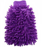 Двостороння рукавичка рукавичка Microfibre Super Mitt SB-8605 для миття машини і прибирання пилу, Униврсальная рукавиця з мікрофібри для чищення авто