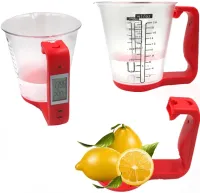 Електронна мірна чаша ваги Digital Scale with Measuring Cup SP-001 600мл, кухонний мірний стакан з вагами і вбудованим термометром SP001 для дому