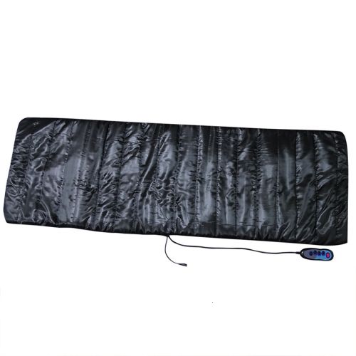 Вібраційний масажний матрац, килимок Massage Mattres з підігрівом і пультом управління, електричний вібромасажний масажер для всього тіла