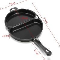 Подвійна сковорода для омлету Folding Omelette Pan 28 см складна антипригарна омлетница, двосторонній горизонтальний прилад для приготування яєць