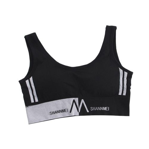 Спортивний топ Shoulder Sports Suit Shannmei ABC888, безшовний бюстгальтер, ліфчик пуш-ап з м'якими чашками для спорту, тренувань, Shanmei