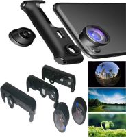 Портативний панорамний об'єктив на телефон 360 градусів XPRO 360LINZE 3 в 1 для iPhone, Комплект для створення панорамного відео 360
