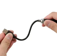 Потужна лазерна указка Red Laser Pointer SN-R12 від USB червоний лазер, Світлодіодний проектор діодний від юсб 3 насадки ефектів для машини і вдома