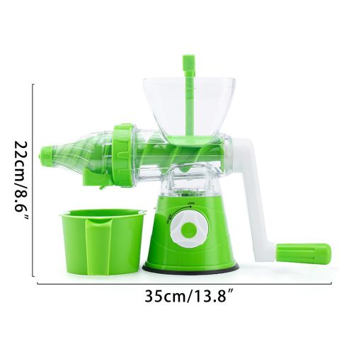 Ручная портативная соковыжималка Multi-Function Juicing Machine RF-707 для фруктов и овощей с зажимом, Шнековая многофункциональная