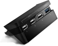 Універсальний Usb Hub dobe PS4 Slim Концентратор на 4 порти для ігрової приставки Sony Playstation, Юсб Хаб розгалужувач для периферійних пристроїв